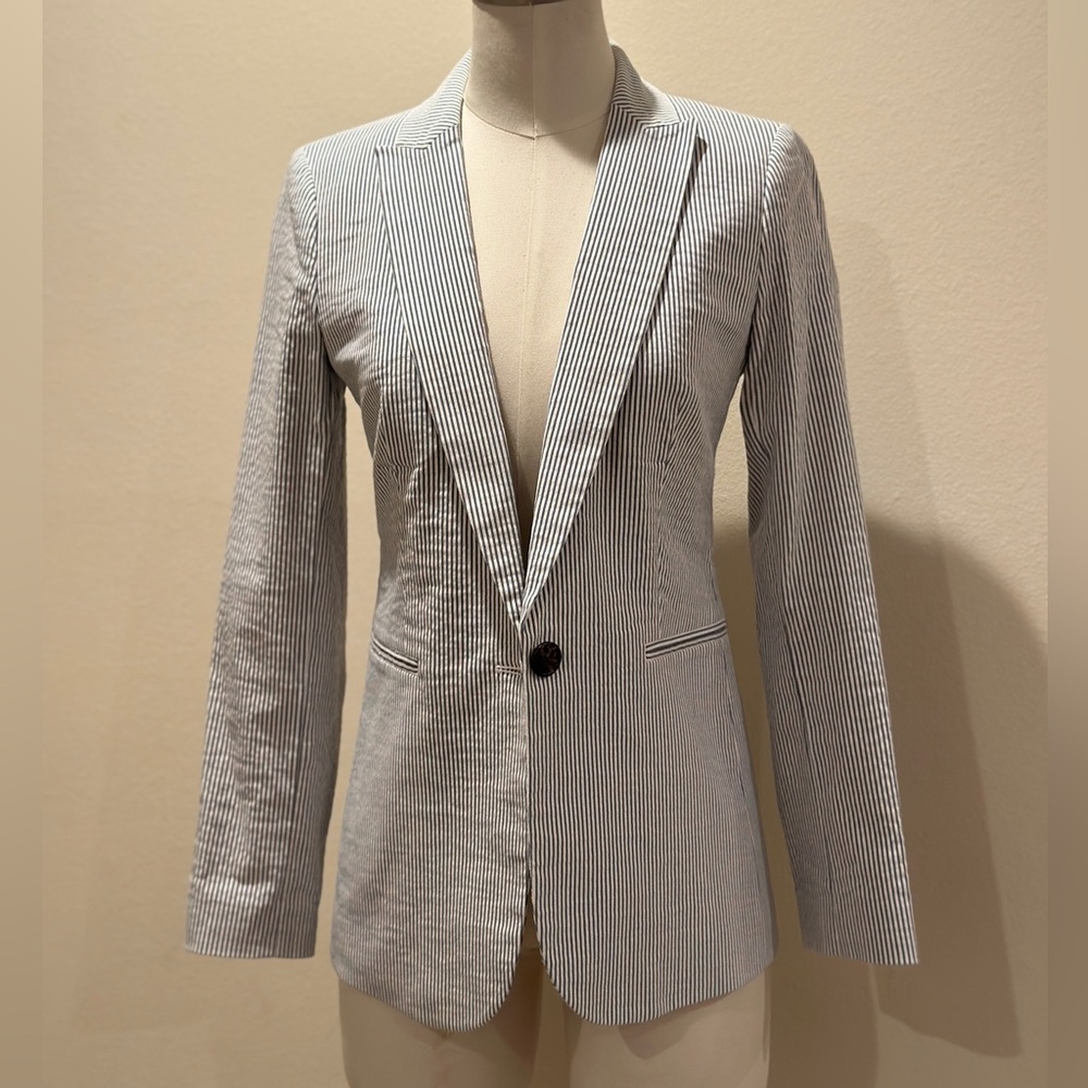Jcrew Parke Seersucker blazer